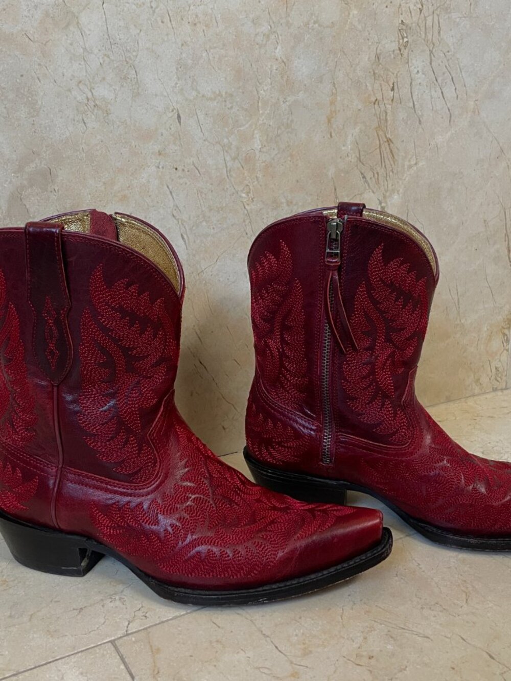 Ariat Cate Snip Toe Cowboy Boot Womens 8 - Picture 2 of 9
